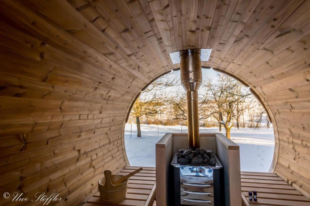 Ferienhaus Rote Sau Herrentierbach エクステリア 写真