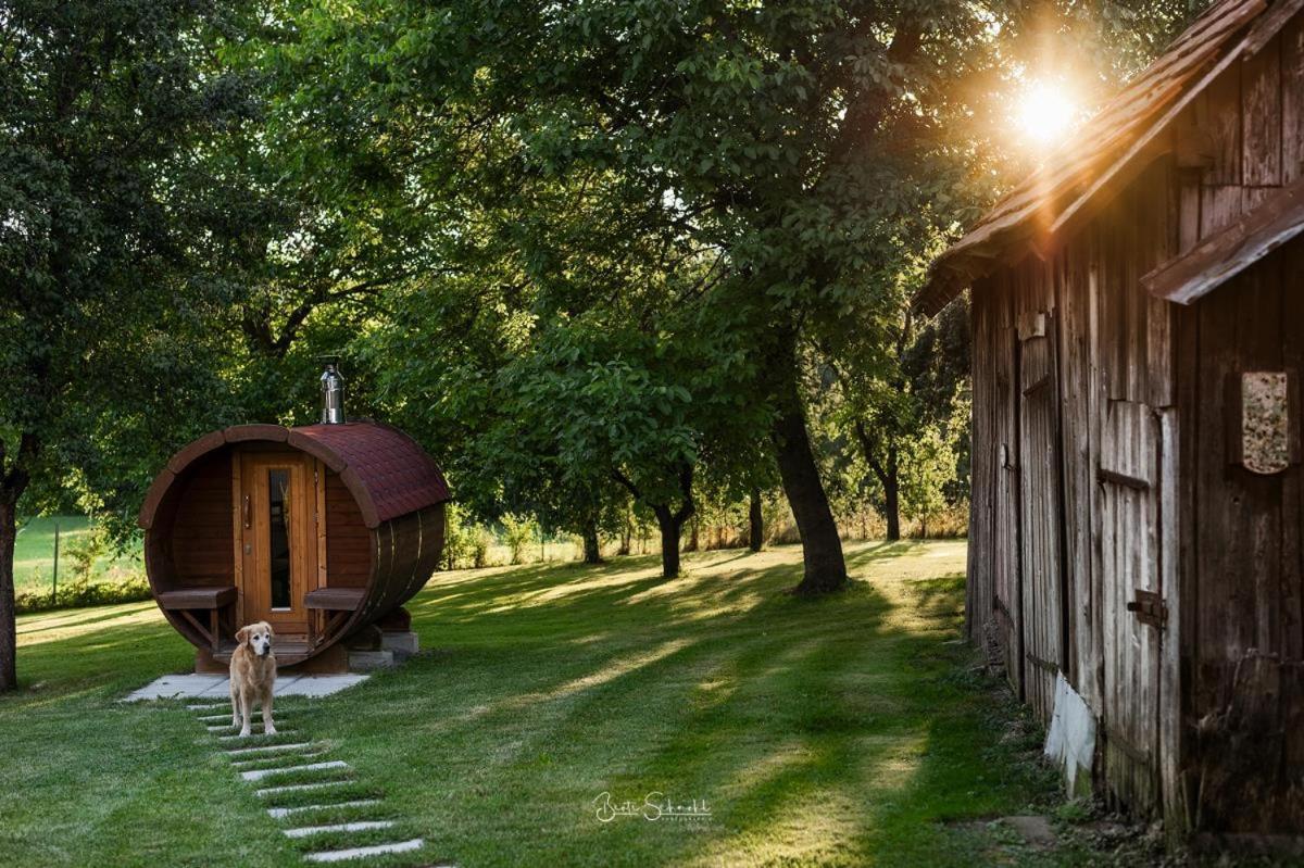 Ferienhaus Rote Sau Herrentierbach エクステリア 写真